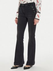 Motivi Jeansy P481Q103447N Czarny Regular Fit. Czarne jeansy Motivi, bez wzorów, z bawełny. Za 179.99 zł.