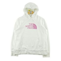 Second life - Damska bluza z kapturem TNF biała - Stan dobry. Białe bluzy The North Face, bez wzorów, sportowe, bez ramiączek, z kapturem. Za 85.16 zł.