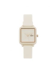 Lacoste Zegarek 12.12 Flow 2001385 Beżowy. Brązowe, analogowe zegarki Lacoste. Za 559.99 zł.