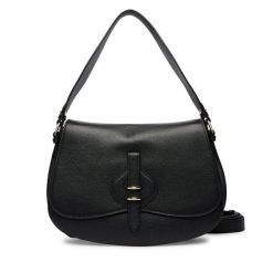 Torebka Coccinelle. Czarne torebki klasyczne Coccinelle, bez wzorów, klasyczne, bez dodatków. Za 1,669.00 zł.