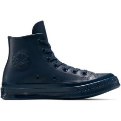 Buty sportowe Converse Chuck 70. Niebieskie buty sportowe lifestyle Converse, bez wzorów, ze skóry ekologicznej, sportowe, bez zapięcia. W wyprzedaży za 490.00 zł.