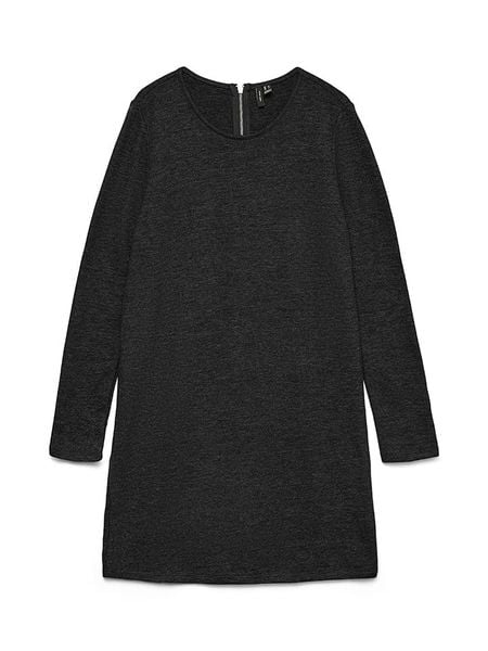 Vero Moda Sukienka w kolorze czarnym rozmiar: L. Czarne sukienki Vero Moda, na co dzień, l, bez wzorów, bez kołnierzyka, bez ramiączek, midi, proste. Za 91.77 zł.