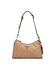 Guess Torebka HWPG93 49180 Beżowy. Brązowe listonoszki Guess, z aplikacjami, ze skóry, bez dodatków. Za 289.99 zł.