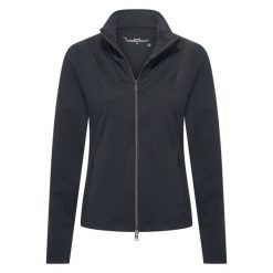 Damska kurtka jeździecka zapinana na zamek Imperial Riding Amal. Czarne kurtki IMPERIAL RIDING, s, z aplikacjami, z materiału, eleganckie, bez kaptura. Za 373.75 zł.