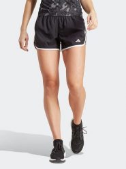 Adidas Szorty "Marathon 20" w kolorze czarnym do biegania rozmiar: M. Czarne szorty sportowe adidas, bez wzorów, z materiału, do biegania. Za 118.95 zł.