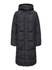 ONLY Płaszcz pikowany w kolorze czarnym rozmiar: L. Czarne płaszcze ONLY, l, bez wzorów, bez kaptura. Za 196.24 zł.