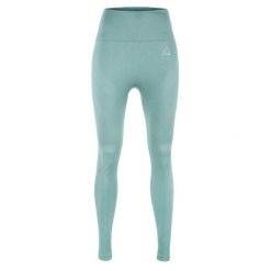 Legginsy fitness damskie Beshaped Femme Force bezszwowe. Niebieskie legginsy BESHAPED, bez wzorów, z nylonu. Za 179.00 zł.