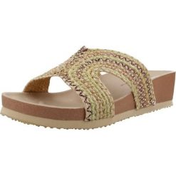 Sandały GIOSEPPO 74474G Beżowy. Brązowe sandały Gioseppo, bez wzorów, z syntetyku, bez obcasa, bez zapięcia. Za 176.99 zł.