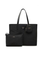 Guess Torba HWEYG8 39525 Czarny. Czarne shopper bag Guess, z aplikacjami, ze skóry, bez dodatków. Za 469.99 zł.
