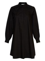 MOSS COPENHAGEN Sukienka "Josetta Petronia" w kolorze czarnym rozmiar: XS. Czarne sukienki Moss Copenhagen, xs, bez wzorów, bez kołnierzyka, bez ramiączek, mini. Za 114.44 zł.