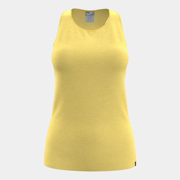 Tank top sportowy damski Joma Oasis. Żółte topy sportowe Joma, l, bez wzorów, na fitness i siłownię. Za 113.99 zł.