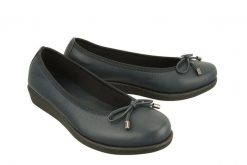 THE FLEXX 14153/06 ocean, baleriny, czółenka damskie. Niebieskie baleriny The Flexx, bez wzorów, z gumy, bez obcasa, bez zapięcia. Za 284.90 zł.