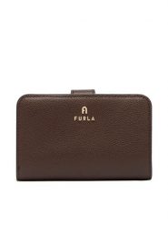 Furla Portfel Camelia M Compact Wallet WP00314 ARE000 4284S Brązowy. Brązowe portfele Furla, bez wzorów, ze skóry. Za 719.99 zł.