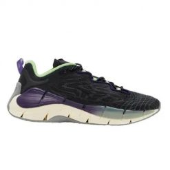Buty do biegania damskie Reebok Zig Kinetica II. Czarne buty do biegania Reebok, bez wzorów, z materiału, bez zapięcia, do biegania. Za 451.00 zł.