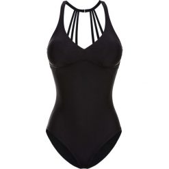 Kostium kąpielowy shape Level 1 bonprix czarny. Czarne bielizna modelująca bonprix, bez wzorów. Za 99.99 zł.