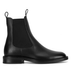 Sztyblety Gino Rossi. Zielone botki Gino Rossi, bez wzorów, bez obcasa, na płaskiej podeszwie, bez zapięcia. Za 209.99 zł.