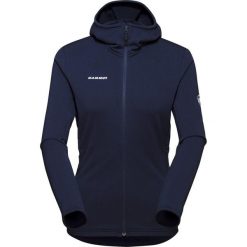 Bluza damska Mammut Aconcagua Light ML Hooded Jacket. Czarne bluzy Mammut, s, bez wzorów, bez ramiączek, bez kaptura. Za 539.99 zł.