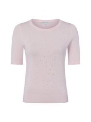 Marie Lund sweter z krótkim rękawem Kobiety wiskoza różowy, XXXL. Czerwone swetry Marie Lund, bez wzorów, z dzianiny, bez ramiączek. Za 149.95 zł.