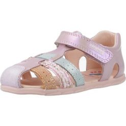 Sandały PABLOSKY 051468P Rose. Czerwone sandały Pablosky, bez wzorów, ze skóry, sportowe, bez obcasa, bez zapięcia. Za 209.99 zł.