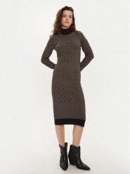 Vero Moda Sukienka dzianinowa Aria 10314462 Czarny Slim Fit. Czarne sukienki Vero Moda, s, bez wzorów, z dzianiny, bez kołnierzyka, bez ramiączek. Za 139.99 zł.