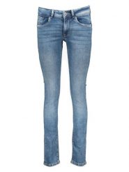 Pepe Jeans Dżinsy "Newbrooke" - Slim fit - w kolorze błękitnym rozmiar: W27/L32. Niebieskie jeansy Pepe Jeans, l, z aplikacjami, z jeansu, klasyczne. Za 184.02 zł.