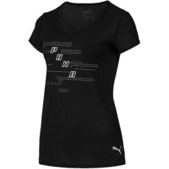 Puma Bluzka Damska Ignite S S Logo Tee Black q1 Sm. T-shirty sportowe marki Puma. Za 135.00 zł.