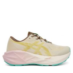 Buty do biegania Asics. Szare buty do biegania ASICS, bez wzorów, bez zapięcia, do biegania. Za 679.99 zł.