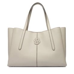 Torebka BOSS. Szare torebki klasyczne Boss, bez wzorów, klasyczne, bez dodatków. Za 1,149.00 zł.