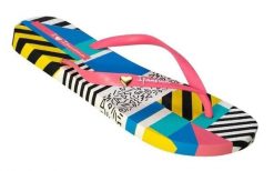 Japonki damskie plażowe do rekreacji Ipanema I love Design. Japonki Ipanema, z aplikacjami, z materiału, sportowe. Za 126.20 zł.