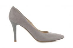 Czółenka Bayla-Em X6441-154 Szary Jasny, Skóra naturalna - 36. Szare czółenka Bayla, bez wzorów, ze skóry, klasyczne, bez obcasa, bez zapięcia. W wyprzedaży za 157.05 zł.