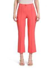 Betty Barclay Spodnie w kolorze koralowym rozmiar: 42. Czerwone spodnie materiałowe Betty Barclay, bez wzorów, z materiału, z podwyższonym stanem. Za 126.99 zł.