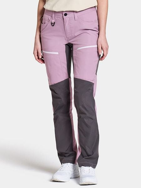 Didriksons Spodnie funkcyjne "Ara" w kolorze fioletowym rozmiar: 40. Różowe spodnie dresowe Didriksons, bez wzorów, z materiału. Za 197.17 zł.