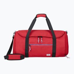 Torba podróżna American Tourister Duffle Zip. Czerwone torby podróżne American Tourister, bez wzorów. Za 159.99 zł.