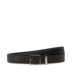 Pasek Calvin Klein. Czarne paski Calvin Klein, bez wzorów. Za 112.99 zł.