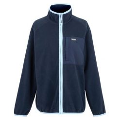Damska Bluza Polarowa Lilana Z Pełnym Zamkiem Błyskawicznym. Niebieskie bluzy bez kaptura Regatta, na zimę, s, bez wzorów, z polaru, bez kaptura, trekkingowe. Za 80.99 zł.