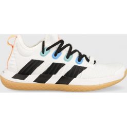 Adidas Performance buty treningowe Stabil Next Gen kolor biały. Białe buty treningowe adidas Performance, bez wzorów, z materiału, bez zapięcia. Za 649.99 zł.