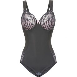 Body "minimizer" bonprix antracytowo-jasnoróżowy w paski. Body i gorsety marki bonprix. Za 44.99 zł.