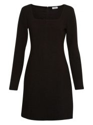 MOSS COPENHAGEN Sukienka "Ayda" w kolorze czarnym rozmiar: S/M. Czarne sukienki Moss Copenhagen, m, bez wzorów, bez kołnierzyka, bez ramiączek, mini. Za 105.63 zł.