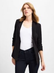 Vila Marynarka - VIHer Kobiety czarny, XL. Czarne marynarki i żakiety Vila, xl, bez wzorów, biznesowe, bez ramiączek. Za 249.95 zł.