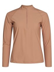 Rethinkit Koszulka funkcyjna "Verbier" w kolorze jasnobrązowym rozmiar: M. Brązowe t-shirty sportowe Rethinkit, m, bez wzorów, z materiału, bez ramiączek, outdoorowe. Za 176.08 zł.