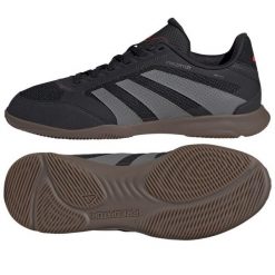 Buty adidas Predator League In ID3827 Czarne. Czarne buty treningowe bez wzorów, z materiału, bez zapięcia, na fitness i siłownię. W wyprzedaży za 363.76 zł.