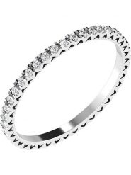 Vittoria Jewels Złoty pierścionek z diamentami rozmiar: 62. Szare pierścionki Vittoria Jewels, z diamentem, złote. Za 1,035.99 zł.