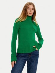 Liu Jo Golf WF4363 MA49P Zielony Regular Fit. Zielone swetry Liu Jo, l, bez wzorów, z syntetyku, bez ramiączek. Za 219.99 zł.