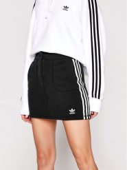 Adidas Spódnica mini adicolor Classics GN2800 Czarny Slim Fit. Czarne spódnice adidas, bez wzorów, z syntetyku, mini. Za 169.99 zł.