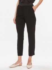 Marella Chinosy Izabel 31360213 Czarny Regular Fit. Czarne chinosy Marella, bez wzorów, z syntetyku. Za 339.99 zł.