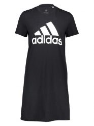 Adidas Sukienka "Essentials" w kolorze czarnym rozmiar: XS. Czarne sukienki adidas, xs, bez wzorów, z bawełny, bez kołnierzyka, bez ramiączek, mini, rozkloszowane. Za 116.95 zł.