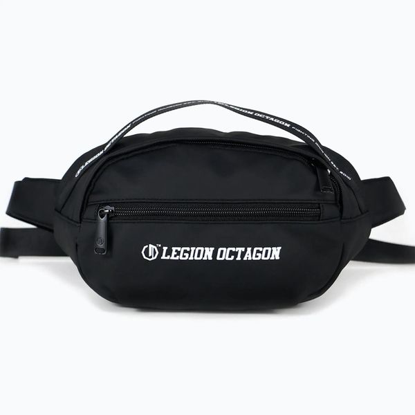 Saszetka nerka Octagon Legion Palm Coast. Czarne nerki i saszetki OCTAGON, bez wzorów, z materiału, bez dodatków. Za 52.99 zł.