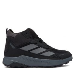 Trekkingi adidas. Czarne buty trekkingowe adidas, bez zapięcia. Za 299.99 zł.
