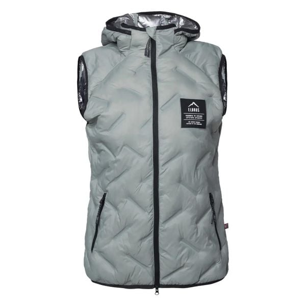 Damska kurtka bez rękawów Elbrus Huel Primaloft. Zielone kurtki ELBRUS, m, bez wzorów, z nylonu, eleganckie, bez kaptura. Za 574.46 zł.