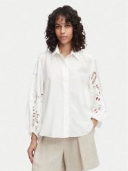 ACCESS FASHION Koszula 63-7039-678 Biały Relaxed Fit. Białe koszule ACCESS FASHION, m, bez wzorów, z bawełny, bez kołnierzyka, bez ramiączek. Za 789.99 zł.